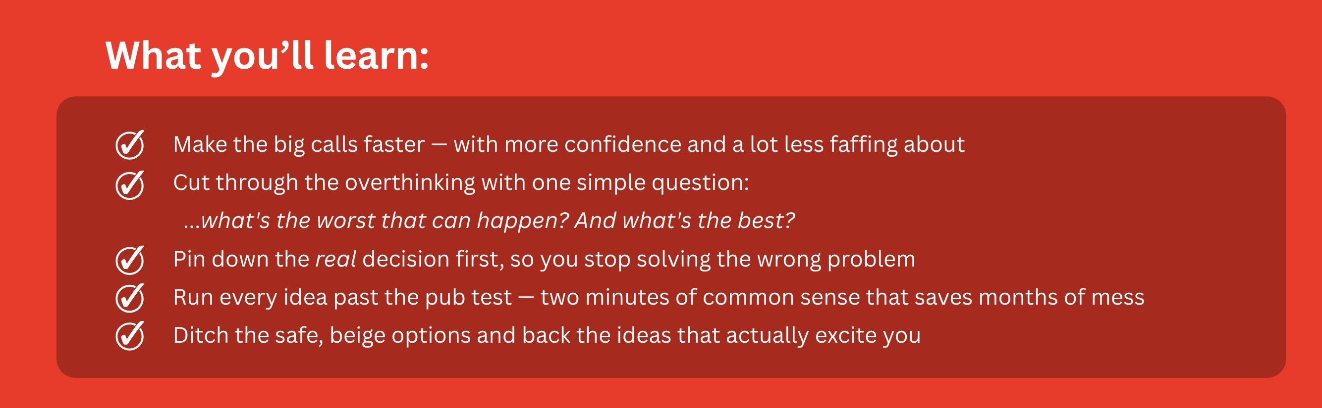Sod it, just do it: A practical guide to making decisions and getting stuff done. - Gallery image 1